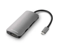 Sharkoon USB 3.0 C tipo kelių prievadų adapteris
