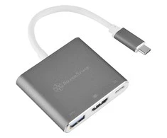 Stotis / replikatorius SilverStone USB-C (EP08C)