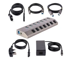 HUB USB StarTech 5G7AIBS 7x USB- A 3.1 Gen1 (5G7AIBS -USB- HU- ES)