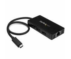 StarTech USB HUB 1x RJ-45 + 3x USB-A 3.0 (HB30C3A1GE)