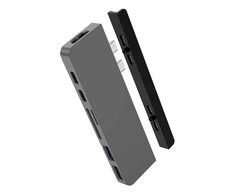 Stotis / replikatorius HyperDrive USB-C (HD28C- GRAY)