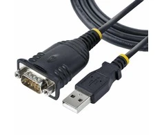 USB kabelis StarTech USB-A - DB-9 0.91 m Juodas (1P3FP- USB- SERIAL)