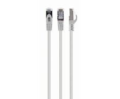 GEMBIRD PP6A-LSZHCU-W-0,5M patchcord RJ45 cat.6A SFTP LSZH 0,5m baltas