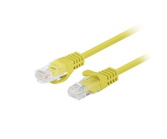 LANBERG Patchcord Cat.6 UTP 7.5m yellow