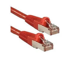 Tinklo Kabelis - LINDY Cat.6A S/FTP LSZH Tinklo Kabelis, RJ45, M/M, 500MHz, 1.5 m, Raudonas