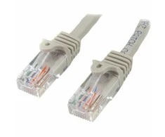 „StarTech“ 0,5 M Pilkas CAT5E PATCH CABLE / SNAGLESS ETHERNET CABLE – UTP