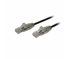 StarTech StarTech N6PAT100CMBKS tinklo kabelis Juodas 1 m Cat6 U / UTP (UTP)