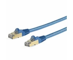 StarTech STARTECH.COM 7 m CAT6A- Ethernet - Kabelis - Blau - RJ45- Ethernet - Kabelis - Snagless - STP- Kabelis - Kupfer - 10- Gbit Netzwerkkabel