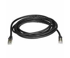 StarTech Patrikas CAT6A, STP, 3m, Juoda (6ASPAT3MBK)