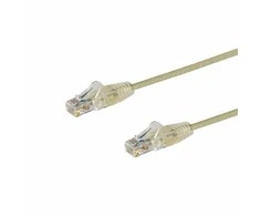 StarTech STARTECH.COM 1.5m Cat6-Kabelis - Schlankes Cat6-Patchkabel - GraU - Snagless- RJ45 - Steckverbing - LSZH - 28 AWG Kupferdraht