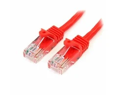 StarTech CAT 5E Raudona Patchcord 3M (45PAT3MRD)
