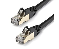 StarTech STARTECH.COM 7m CAT6a- Ethernet - Kabelis - Juodas - RJ45- Ethernet - Kabelis - Snagless - STP- Kabelis - Kupfer - 10- Gbit Netzwerkkabel