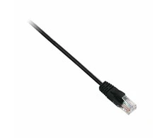 V7 CAT6 Ethernet Juodas UTP 1M