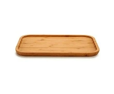 Bigbuy Home Bigbuy namų užkandžių padėklas (20 x 1,5 x 30 cm)