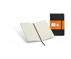 Užrašų knygutė Moleskine Classic 19x25cm, linijomis, minkštu viršeliu, juodos spalvos