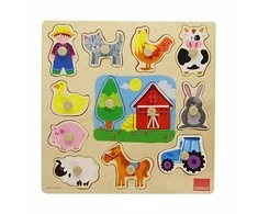 Dėlionė Goula Vaikiška medinė puzlė Diset (12 pcs)