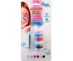Dažai grimui ALPINO Fiesta AQUA 5sp+ 1 teptukas