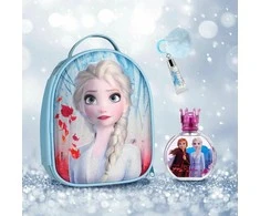 3 dalių rinkinys Disney Frozen II Backpack Eau De Toilette Purškiklis, 100ml
