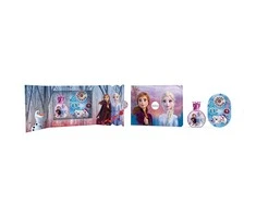 Disney Frozen II Set (EDT, 100 ml + 2 nagų lakai + mankiūro aksesuarai)