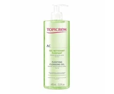 „Topicrem“ (valomas valomasis gelis) AC (valomas valomasis gelis), 400 ml