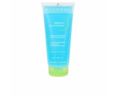 BIODERMA švelnus riebios ir mišrios odos gelinis prausiklis SEBIUM GEL MOUSSANT, 200 ml