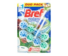 Dėklas valiklis WC Bref Power Activ Pušis (2 uds)