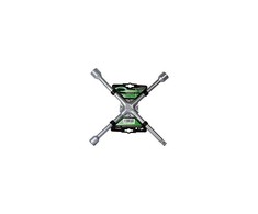 MOTORKIT kryžminis ratų raktas 17/19/21 mm, anglinis plienas MOTOR16500