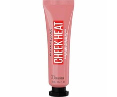 "Maybelline Cheek Heat" geliniai kreminiai skaistalai "20 Rose Flash