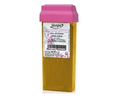 Vaškas kasetėje Starpil Roll-On Gold su aukso dalelėmis, 110 g