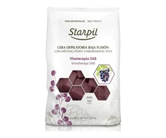 Žemoje temperatūroje besilydantis vaškas depiliacijai Starpil, vyno terapija, 1kg
