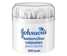 Johnson &amp; Johnson "Johnsons" ausų krapštukų dėžutė 200 vienetų
