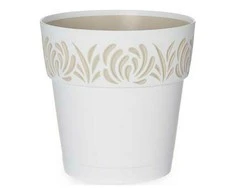 Stefanplast Vazonas su automatiniu drėkinimu Gaia Balta Plastmasinis (15 x 15 x 15 cm)