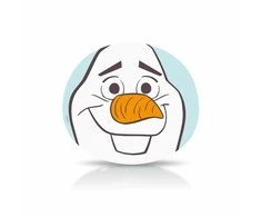 Mad Beauty Disney Frozen Maskuojamoji veido kaukė Olaf 25ml