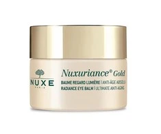Nuxe Švytėjimo suteikiantis, maksimaliai nuo senėjimo saugantis paakių balzamas „Nuxuriance® Gold Radiance eye balm ultimate anti-aging“, 15 ml