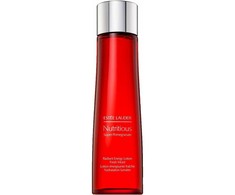 „Estee Lauder Nutritious“ – drėkinamasis veido losjonas ryte ir vakare, pasižymintis granatų, „Radiant Energy Essential Vitamins &amp; Minerals“ aromatu, 200 ml