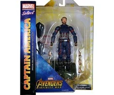 Diamond Select Veiklos rodikliai Diamond Captain America APR182168 18 cm