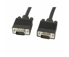 LANBERG CA-VGAC-10CC-0150-B laidas VGA M/M ekranuotas feritu 15m juodas