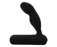 Bathmate Prostate Vibe 10-Mode Silicone Intimate Massager Juodas