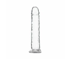 Vertical Addiction - Crystal Addiction Vertikalus dildo (be kamuoliukų) 18 cm