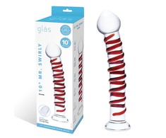 Glas Stiklas - Mr. Swirly Dildo 25,5 cm