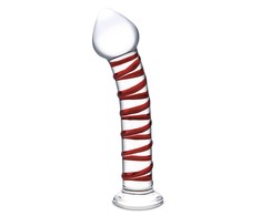 Glas Stiklas - Mr. Swirly Dildo 20,3 cm