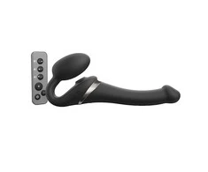 Strap-On-Me - Strap-on Multi Orgasm Remote Controlled 3 Motors Juodas S