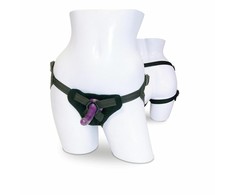 Sportsheets Sportiniai paklodės – Sex &amp; Mischief Strap-On &amp; Silicone Dildo Kit