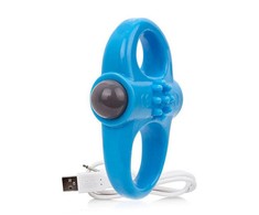 Mėlyna The Screaming O - Charged Yoga Vibe Ring Mėlyna