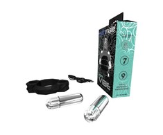 Bathmate HydroVibe Hydrotherapy Ring Juodas - Vibrating Vanduo System
