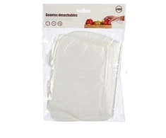 Bigbuy Home Vienkartinės pirštinės Rinkinys Skaidrus Plastmasinis (12 vnt.)