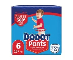 sauskelnės Dodot Dydis 6 27 vnt