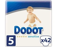 "Dodot Sensitive T-5" 42 vienetai