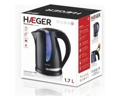 Virdulys Haeger Blackness Juodas