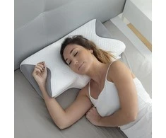Viskoelastinė kaklo pagalvė su ergonomiškais kontūrais Conforti InnovaGoods